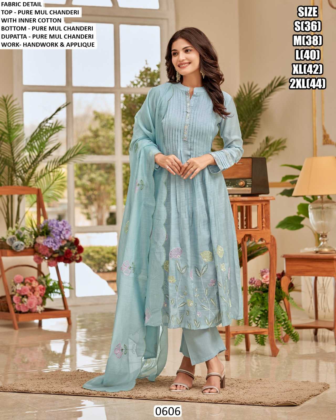 CHANDERI SUIT