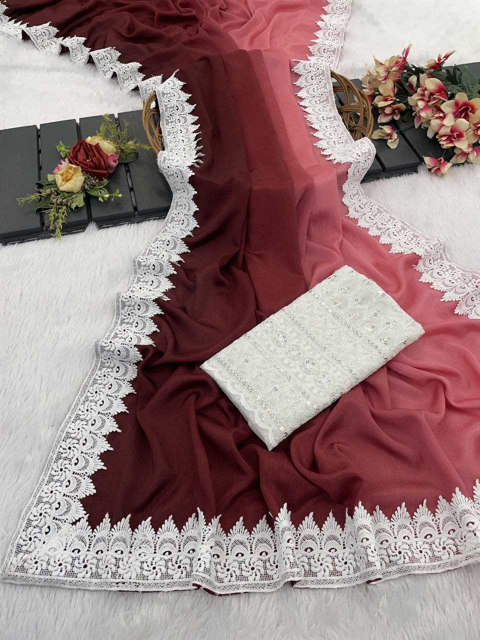CHIKAN SAREES