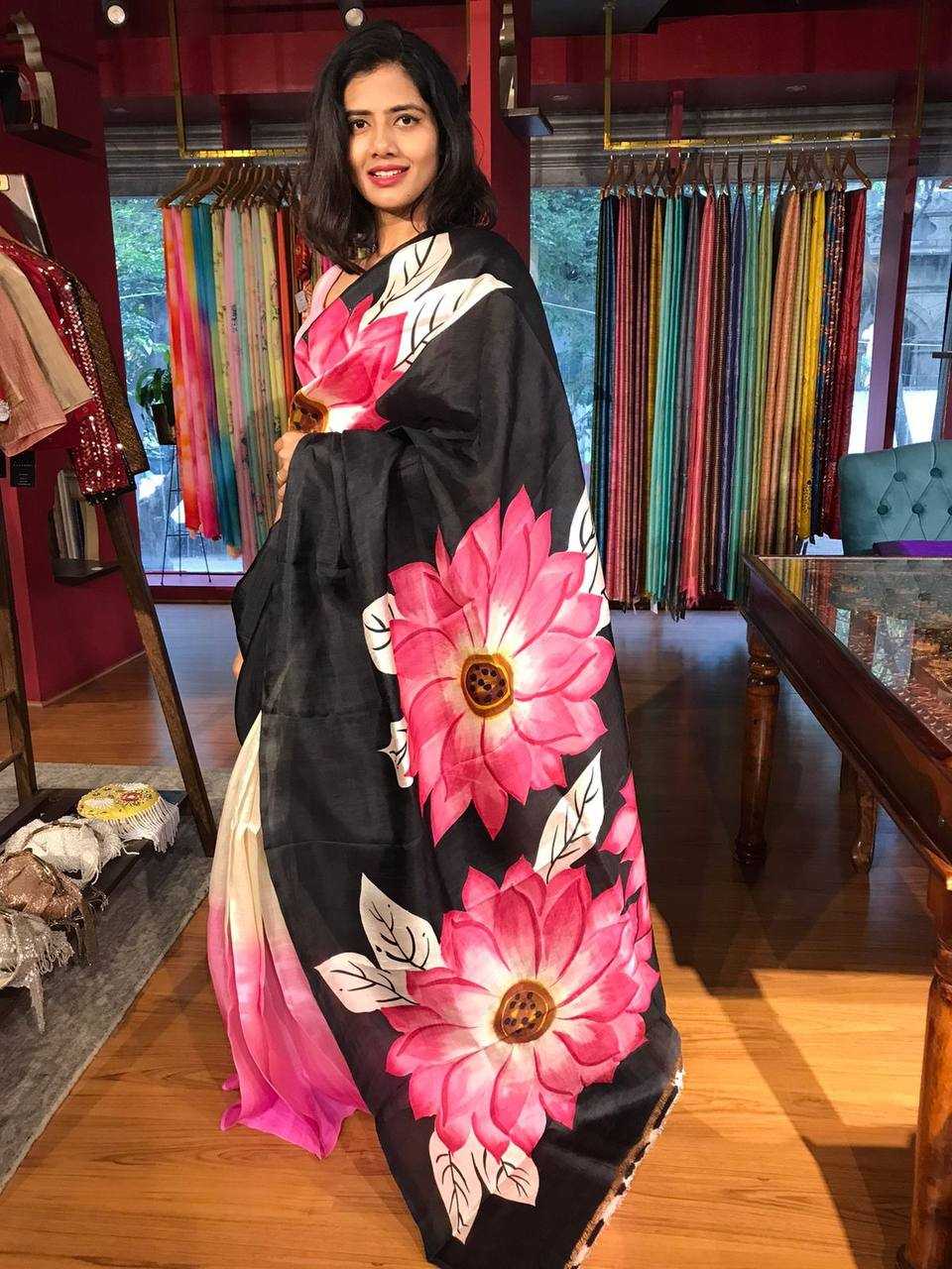 COTTON LINEN SAREES