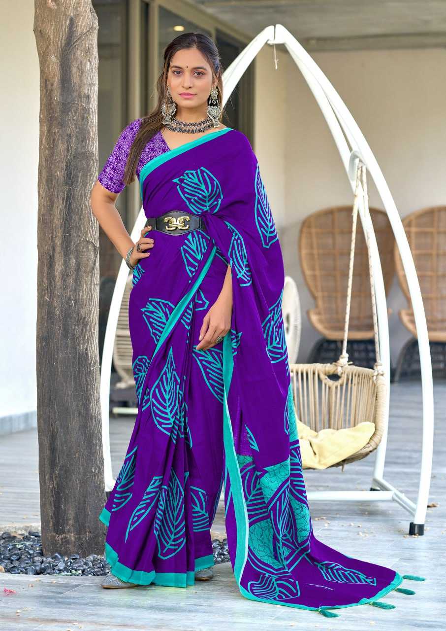 PRINTED COTTON SAREE