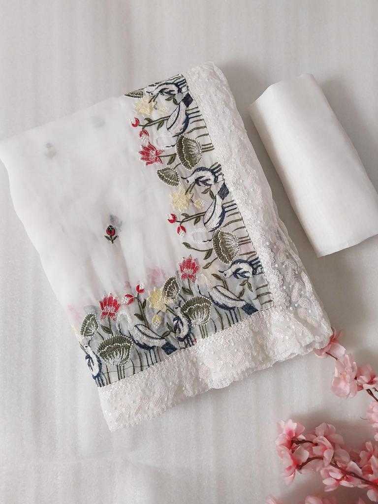 WHITE SILK SAREES