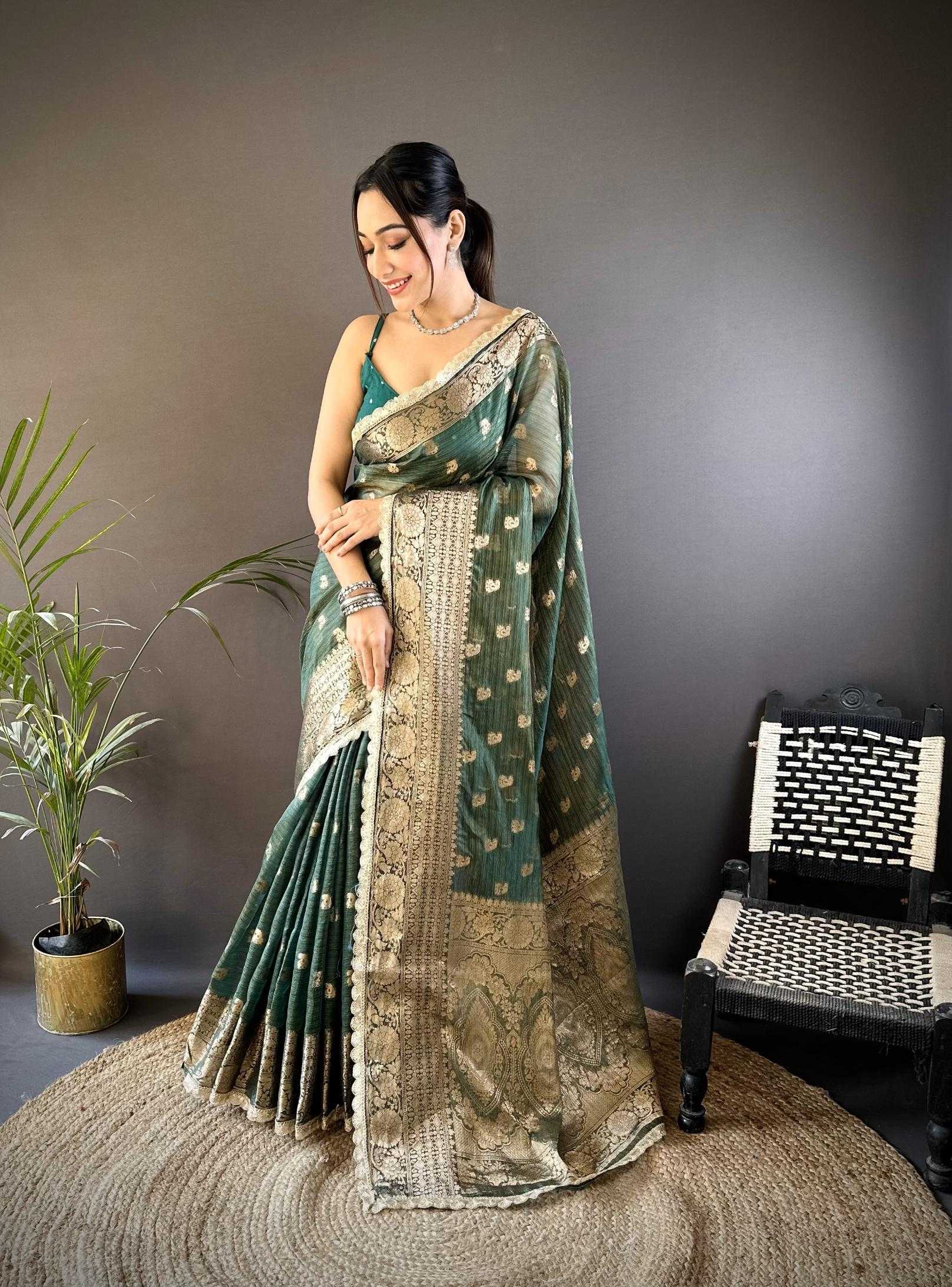 TISSUE SILK SAREE