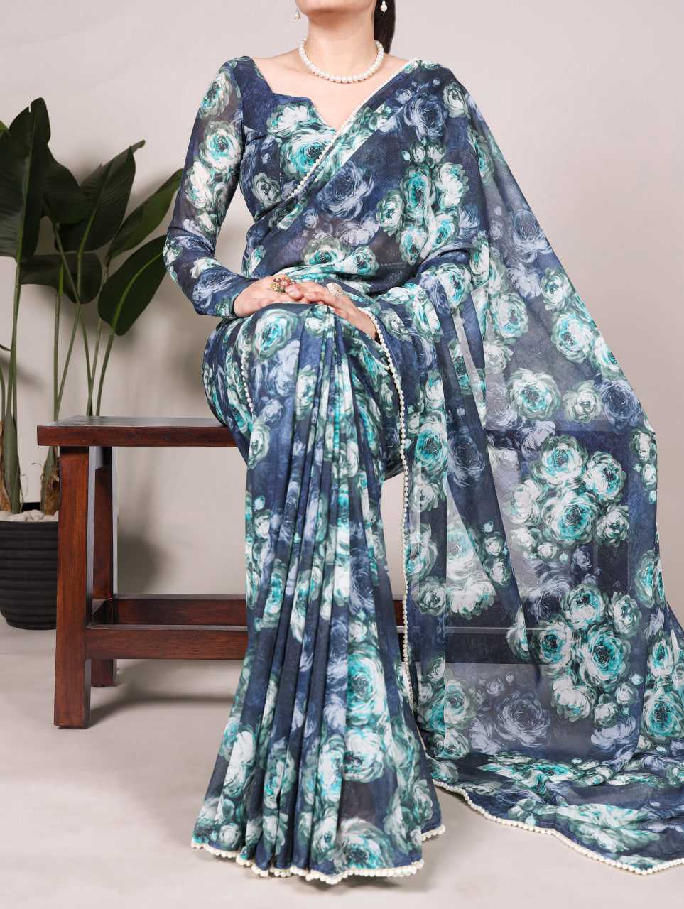 FLORAL SAREES