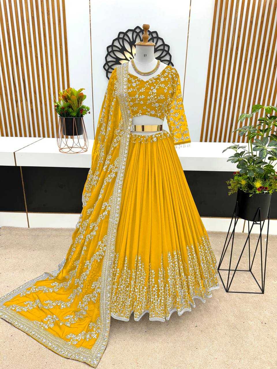 EMBROIDERED LEHENGA
