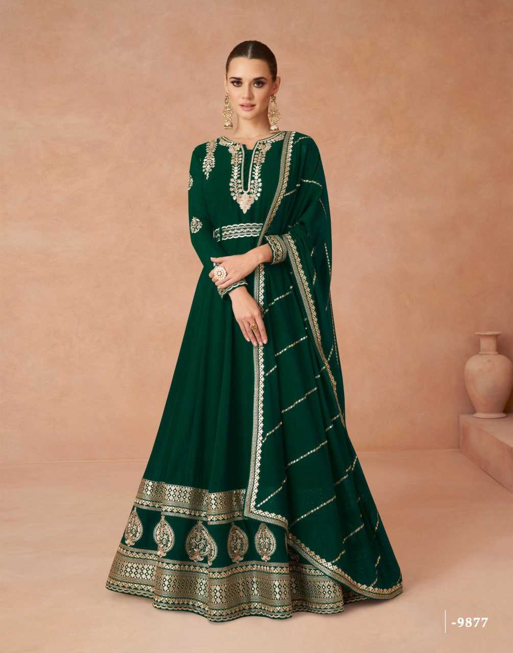 GOWN WITH BELT