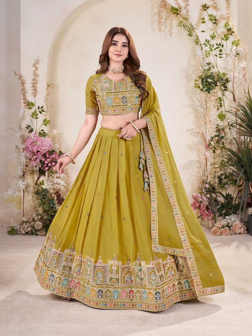 LEHENGA WITH CANCAN