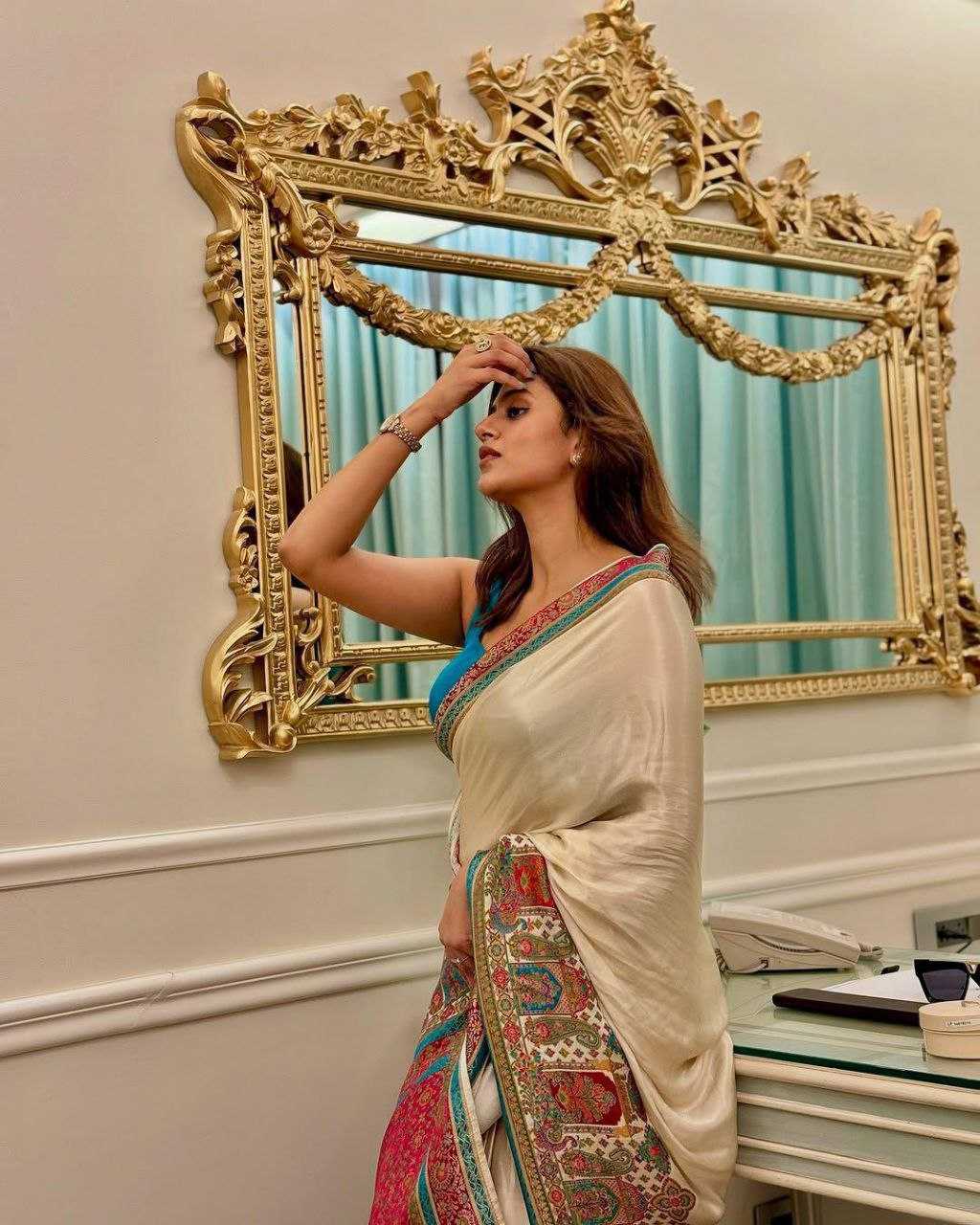 CRAPE SATIN SAREES