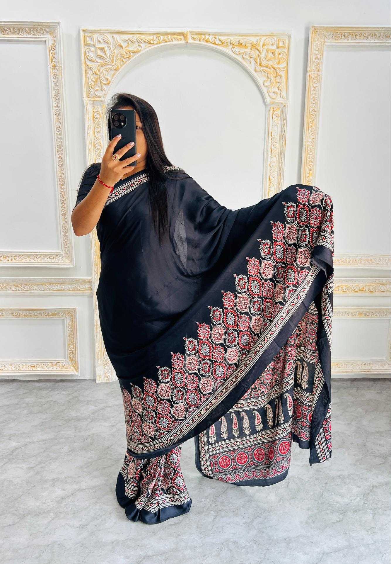 FANCY PRINTED SILK SAREES