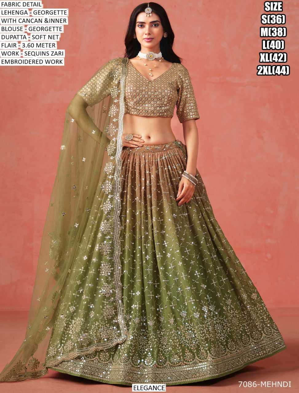 GEORGETTE LEHENGA