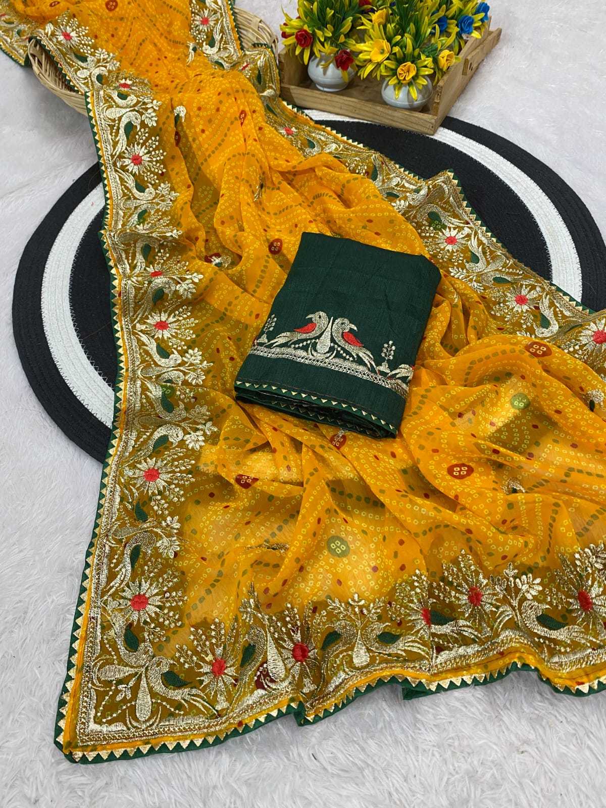 ZARI BORDER SAREES