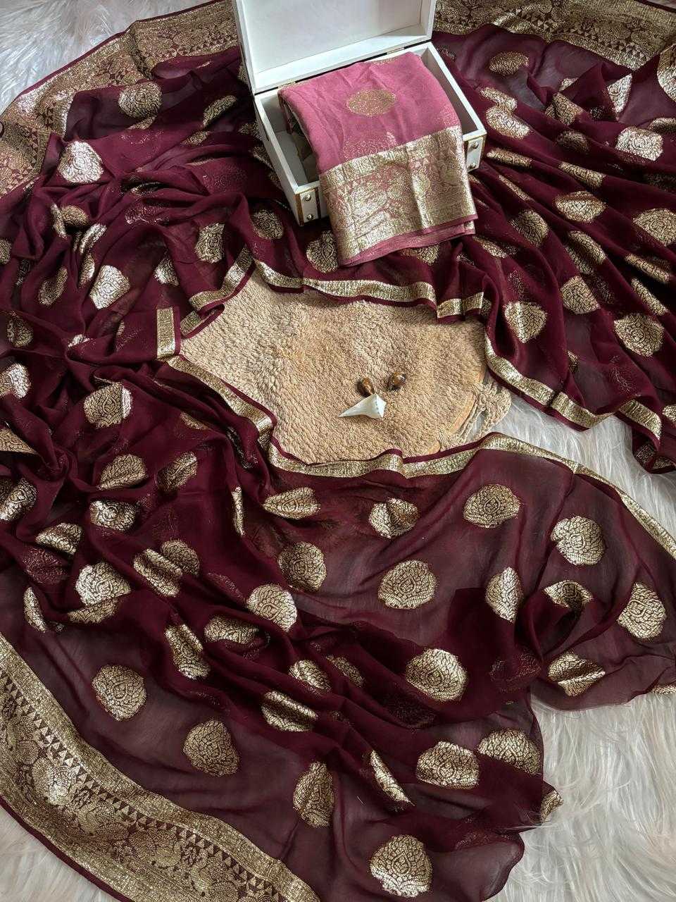 ZARI BORDER SAREES