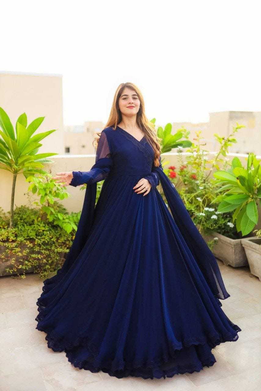 BLUE GOWN