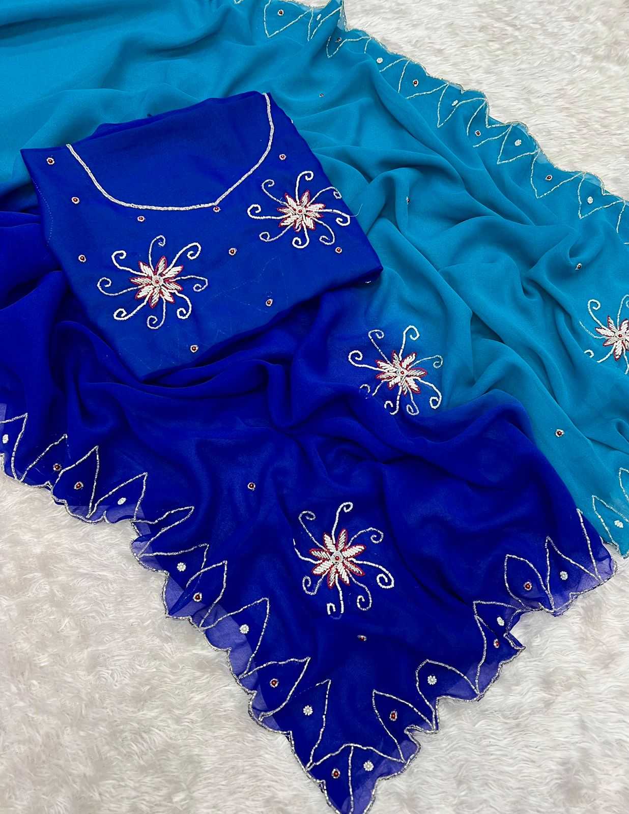 HAND WORK SAREES