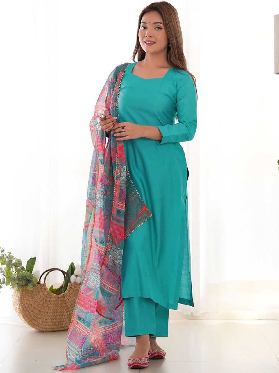 BLUE SALWAR SUIT