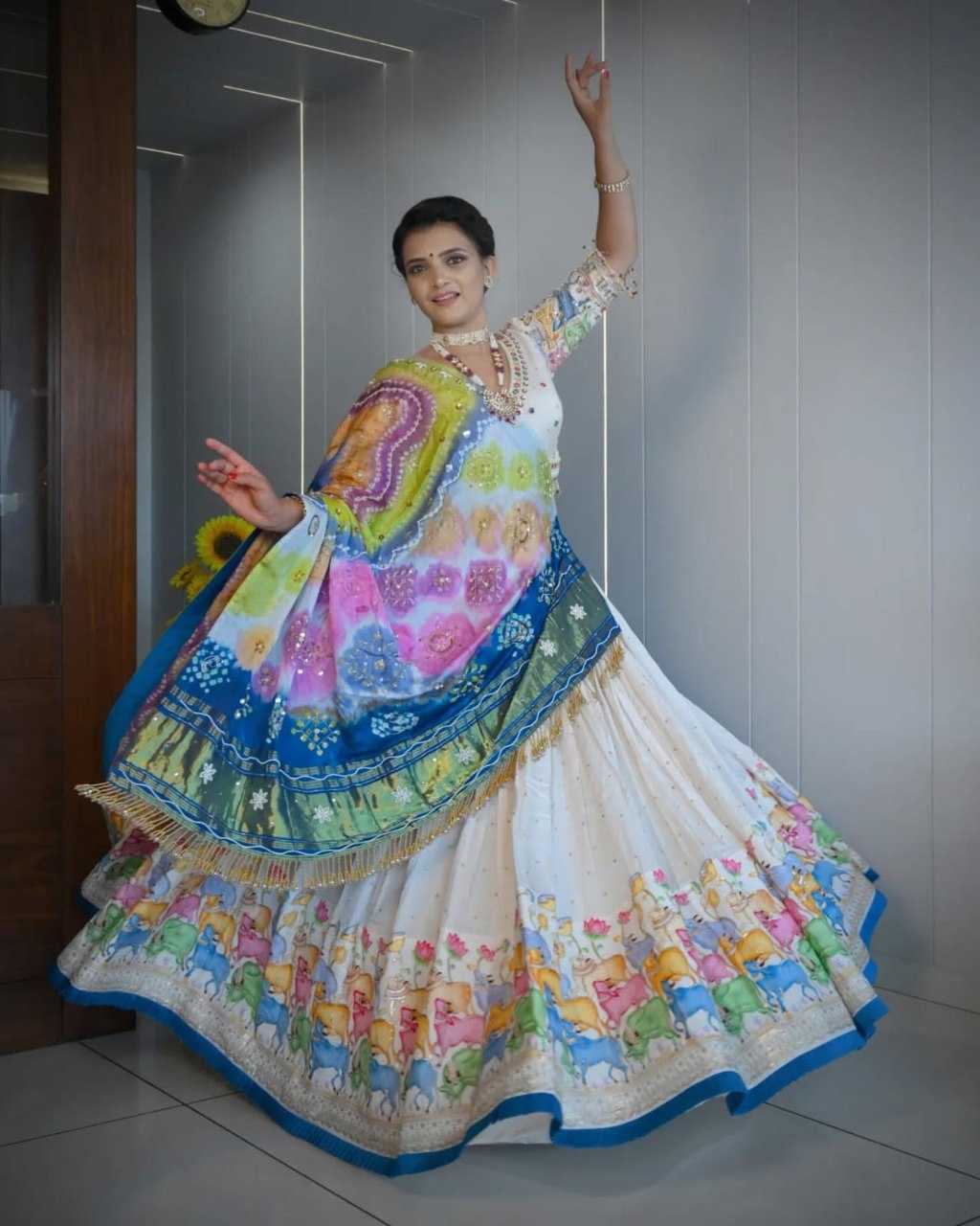 PRINTED LEHENGA