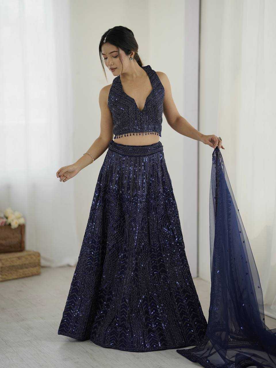 NET FANCY LEHENGA
