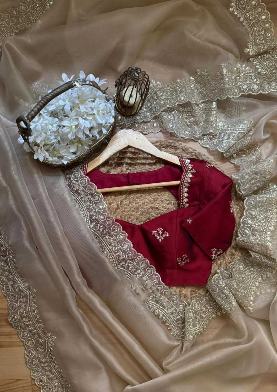 ORGANZA SAREES