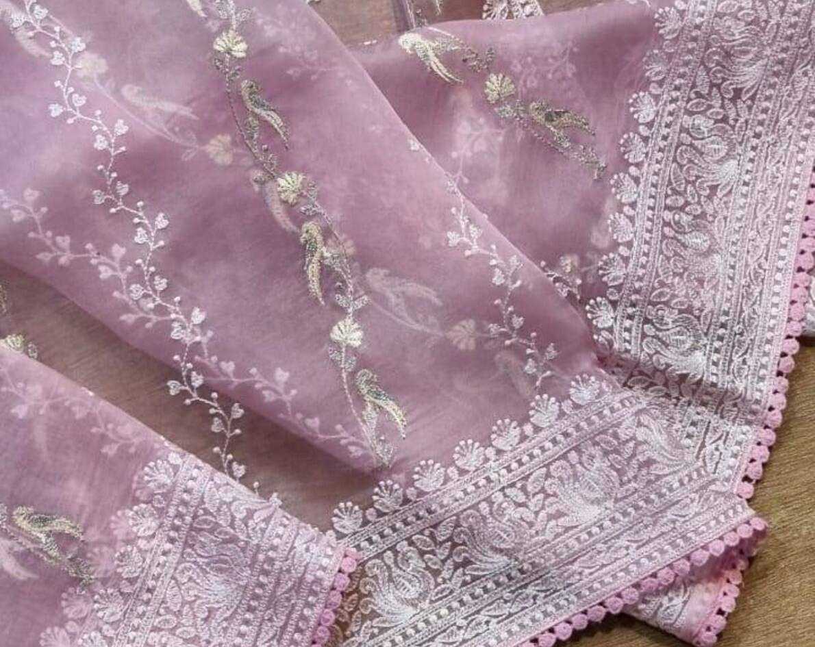 ORGANZA SAREES