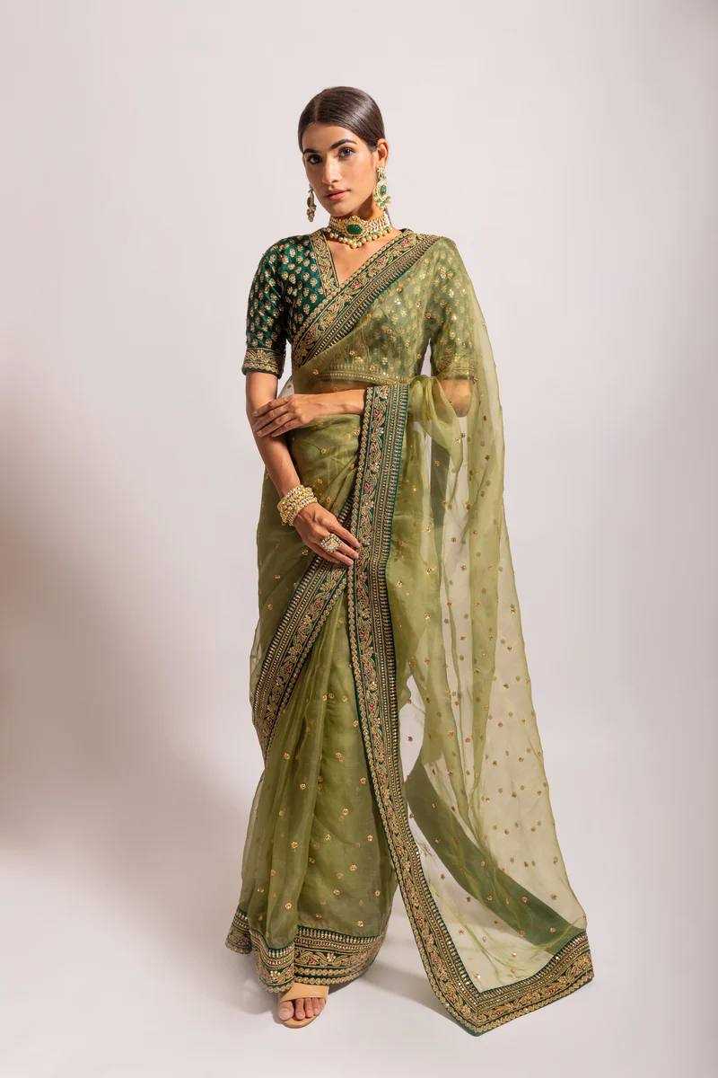 ORGANZA SAREES