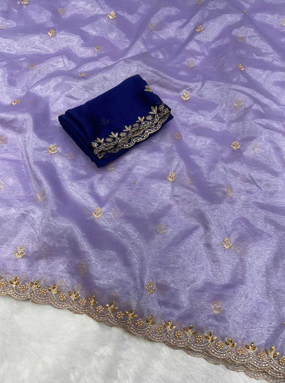 ORGANZA SAREES