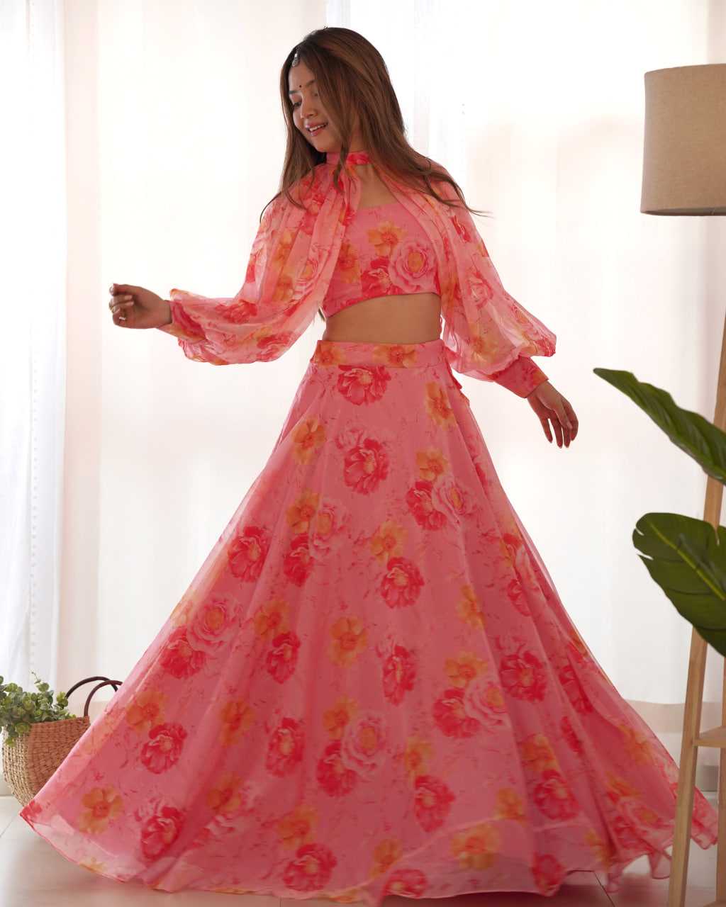 PRINTED LEHENGA