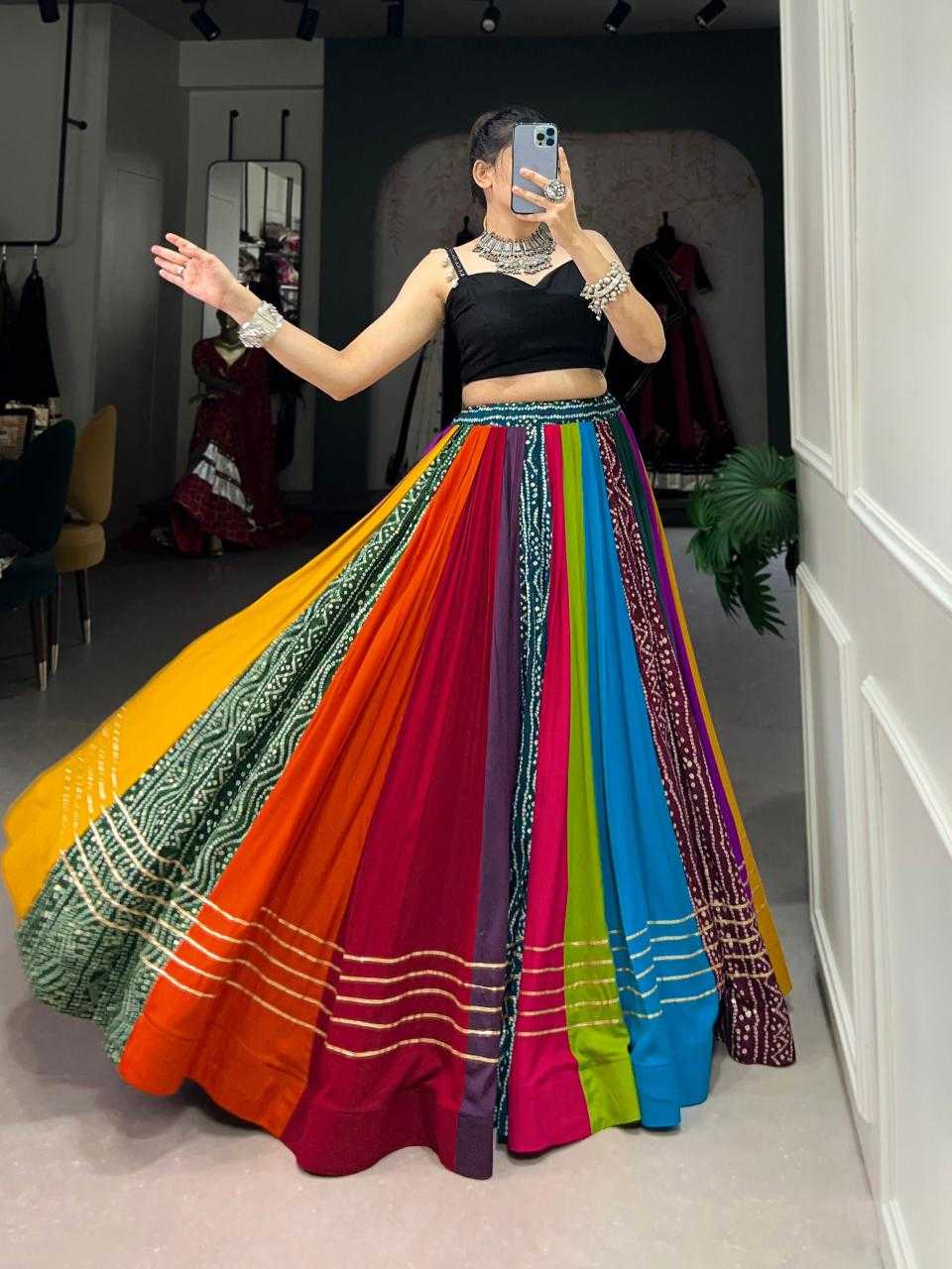 GOTA PATTI LEHENGA