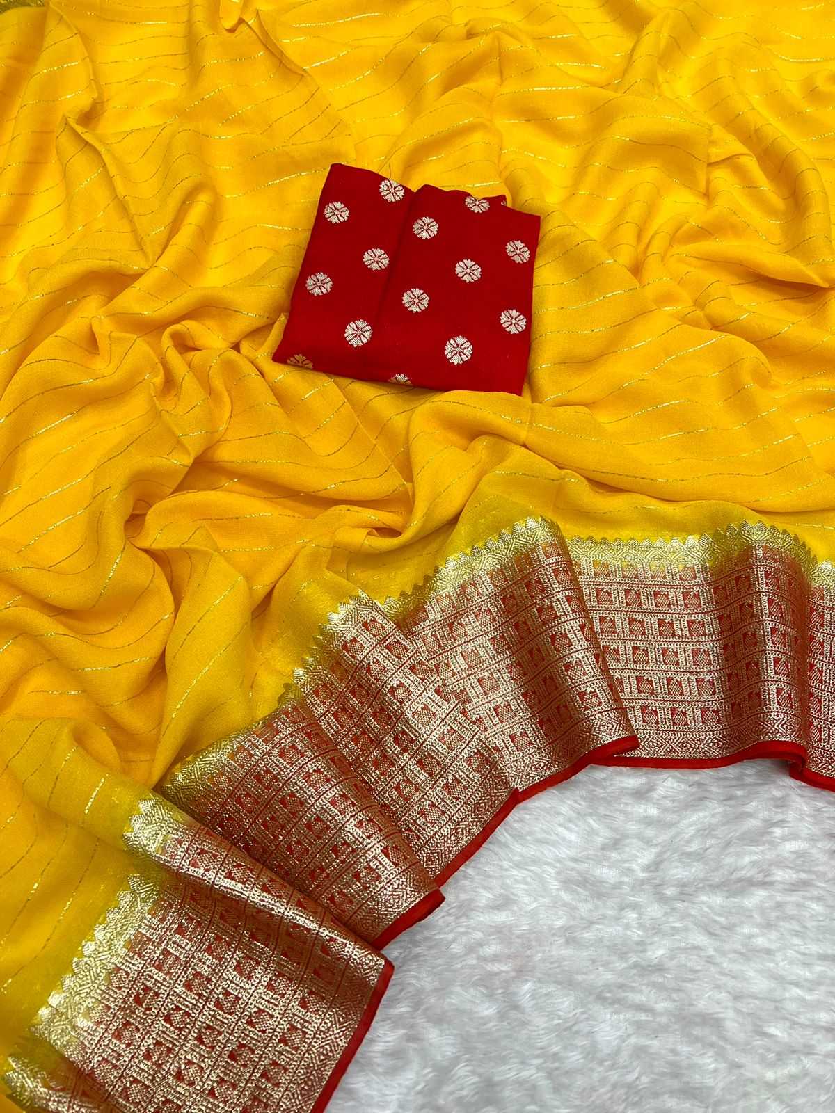ZARI BORDER SAREES