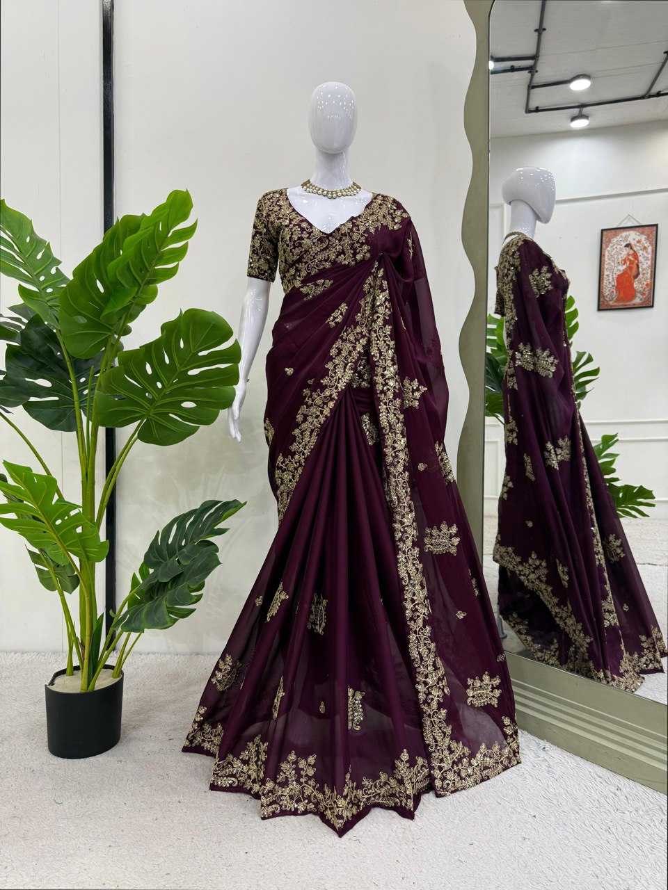 WORK SAREES