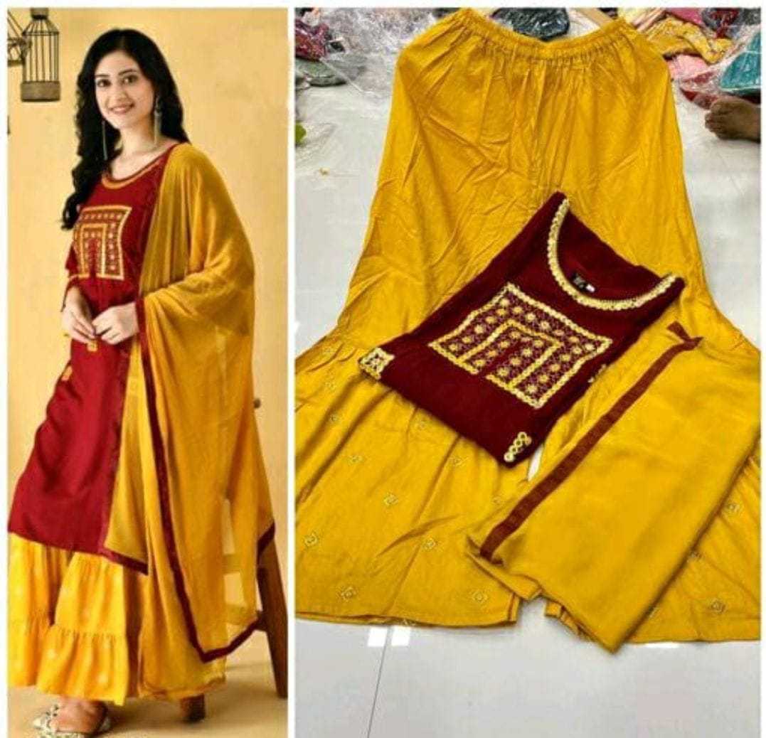 KURTI WITH PALAZZO