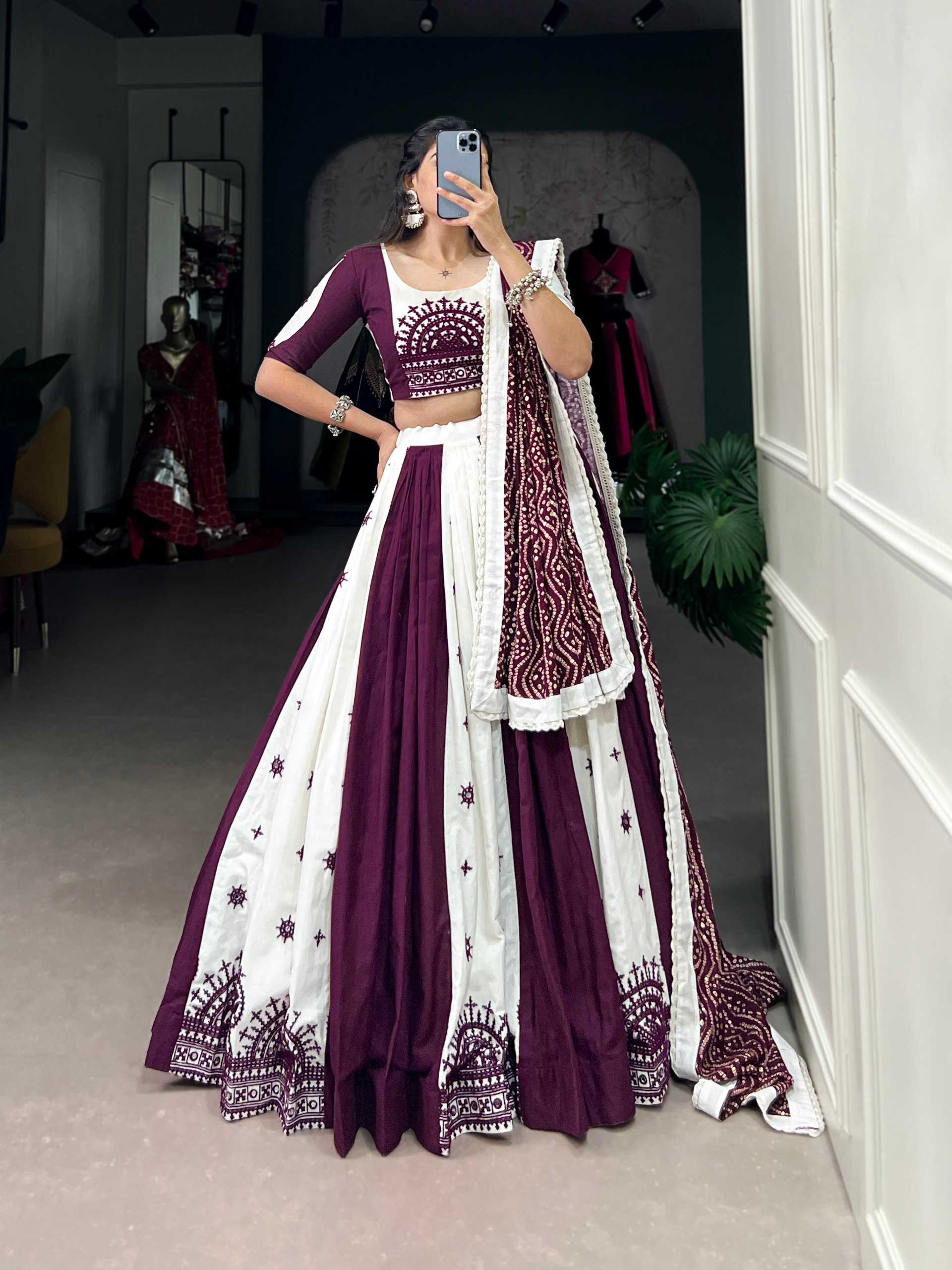PRINTED LEHENGA
