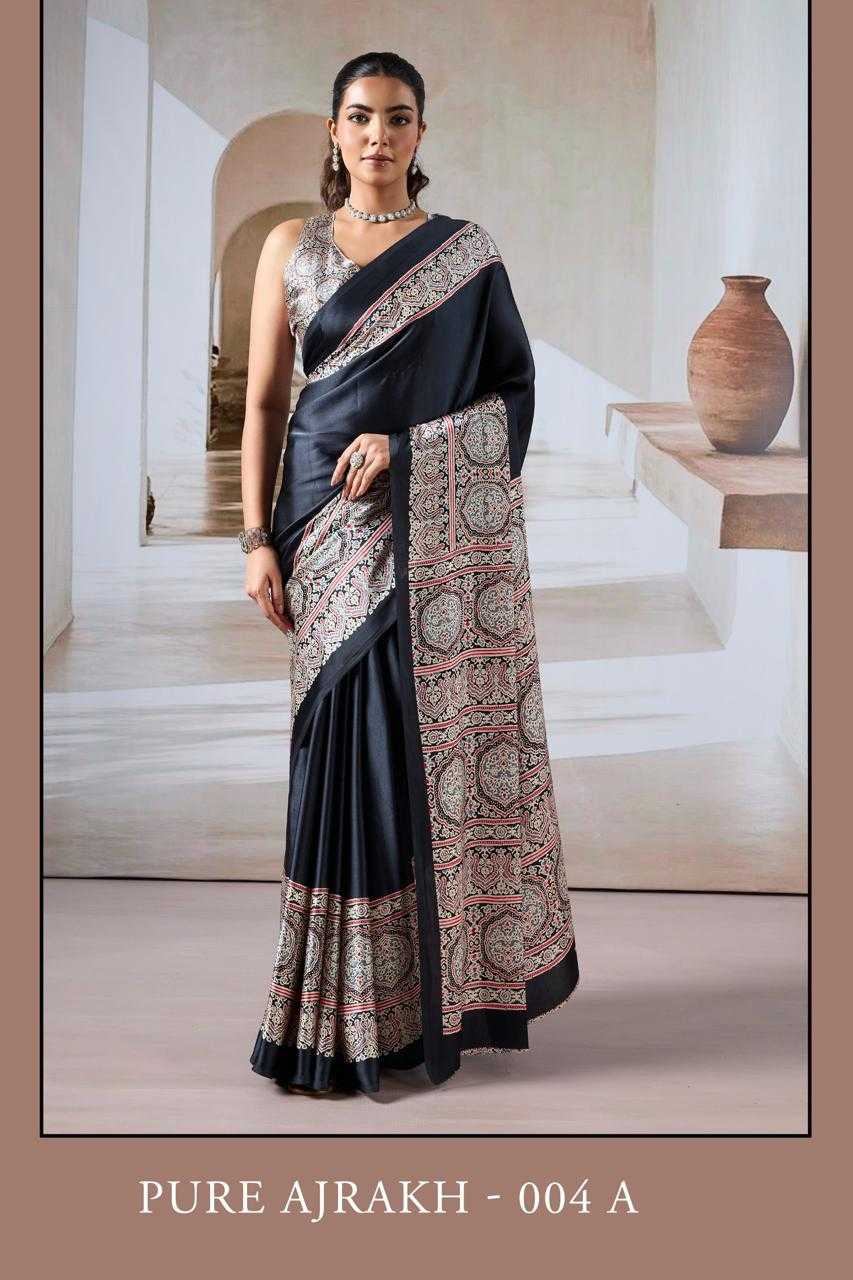 CRAPE SATIN SAREES