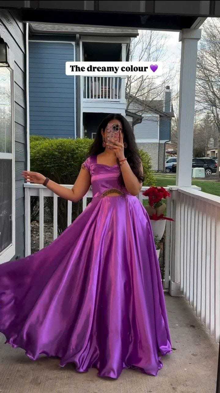 SATIN GOWNS