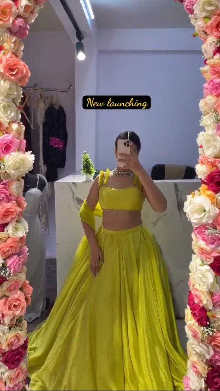 YELLOW LEHENGA