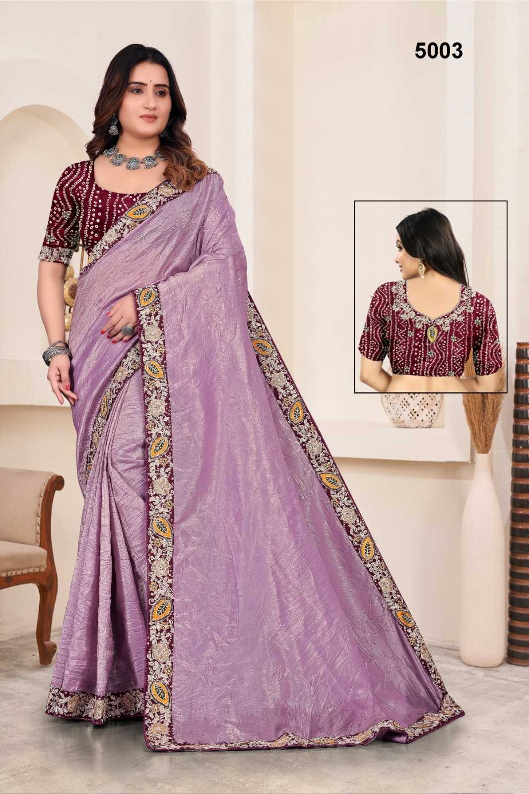 STONE WORK SAREE