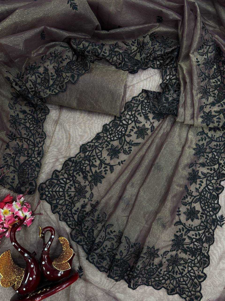 BLACK SAREES