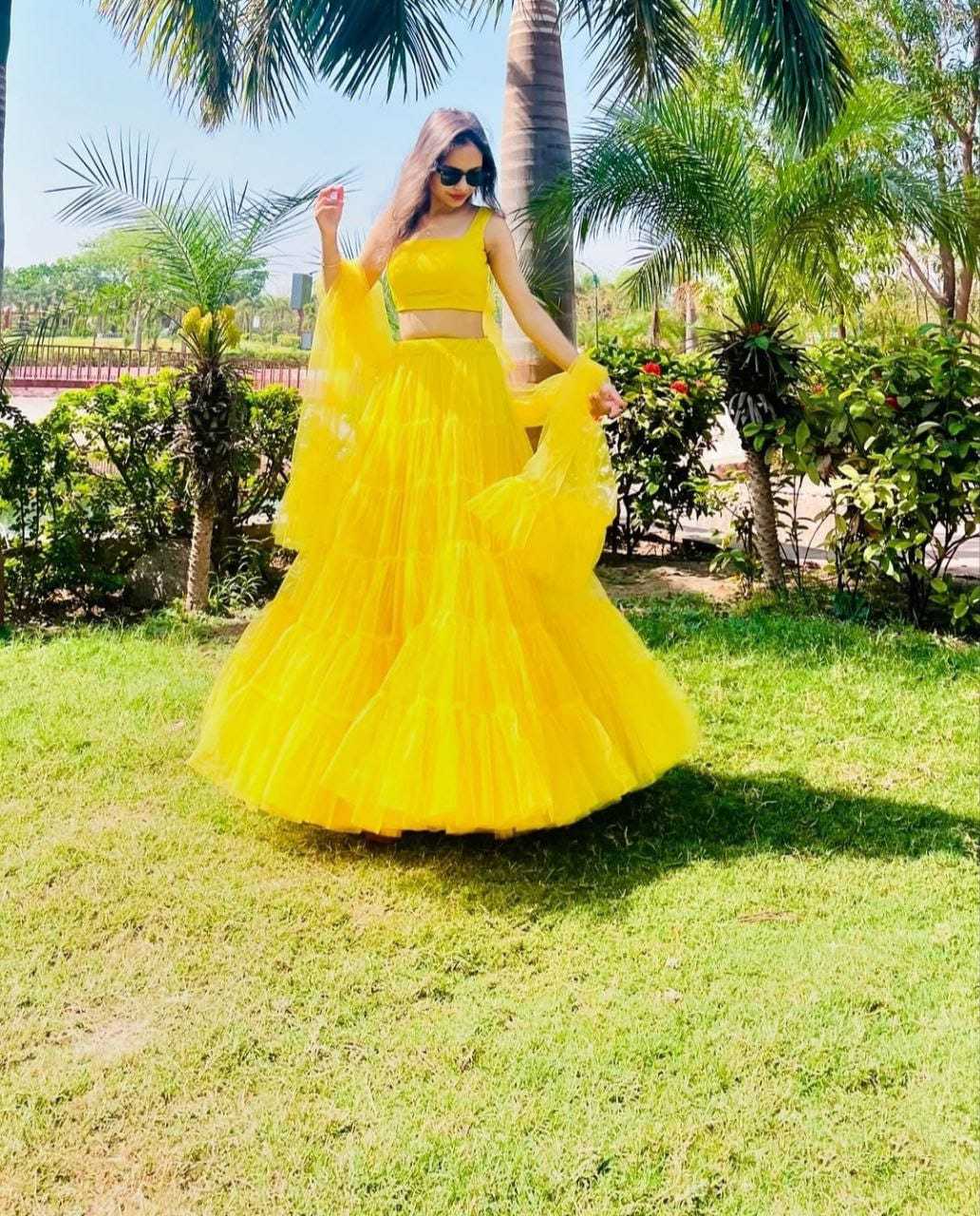 YELLOW LEHENGA