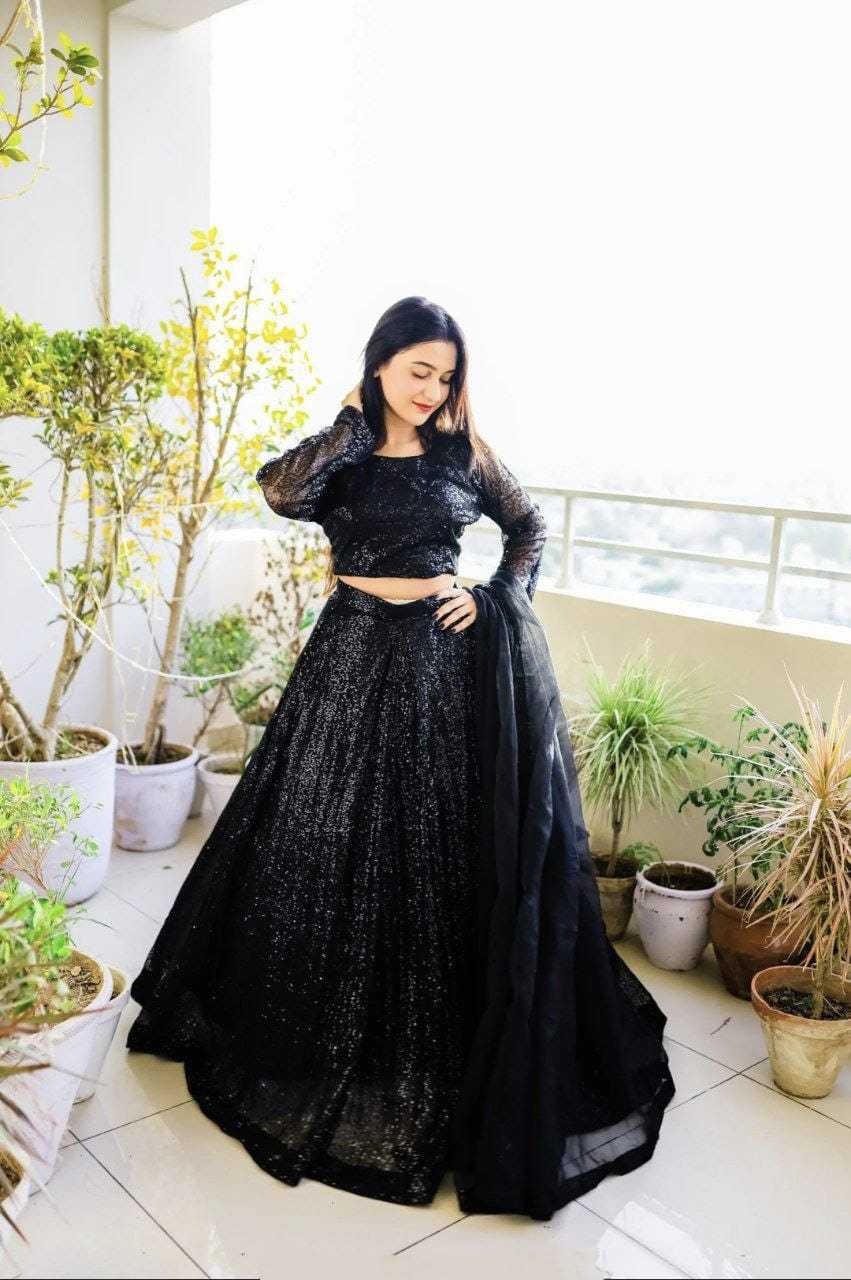 NET FANCY LEHENGA