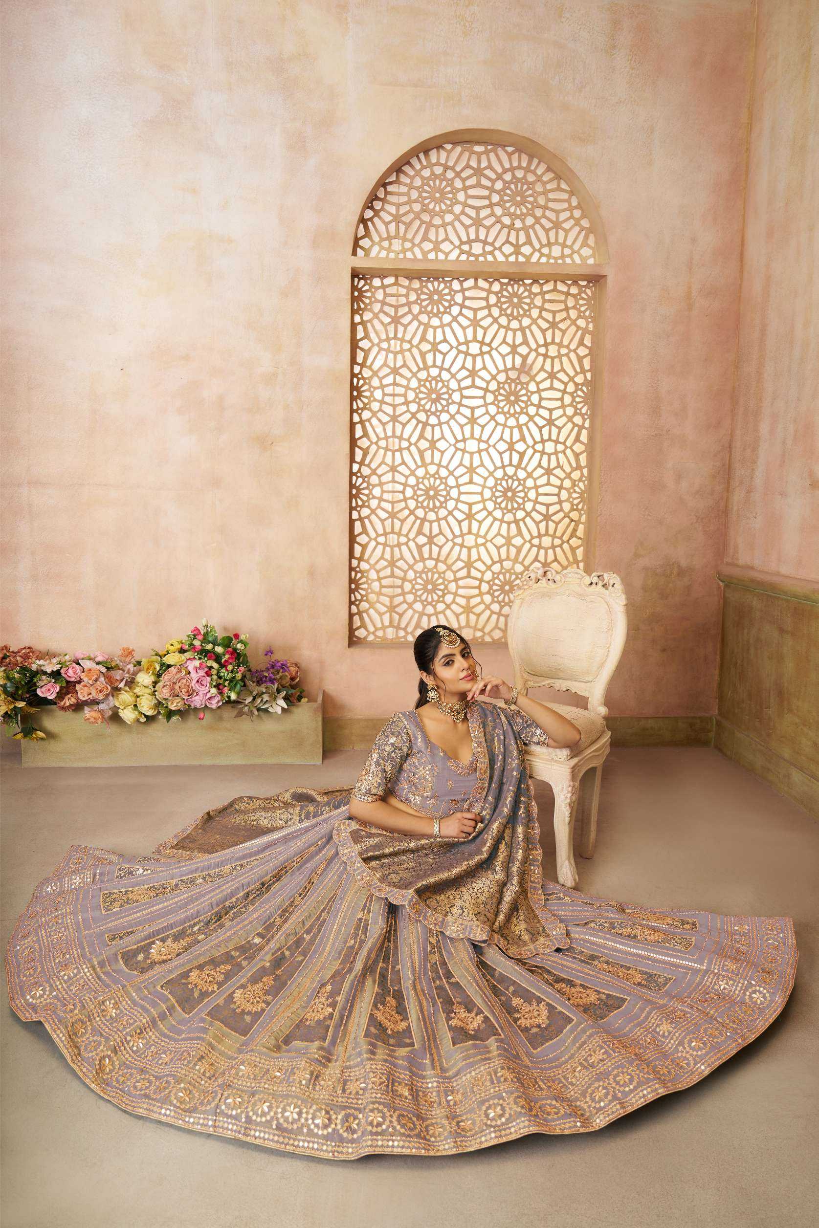 NET FANCY LEHENGA