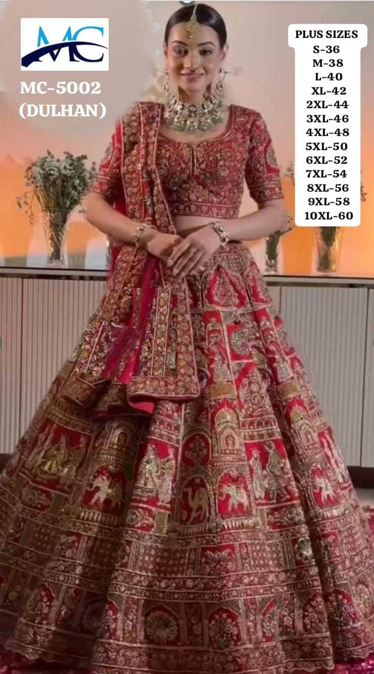 VELVET LEHENGA