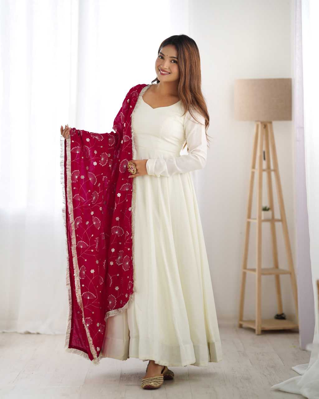 WHITE GOWN