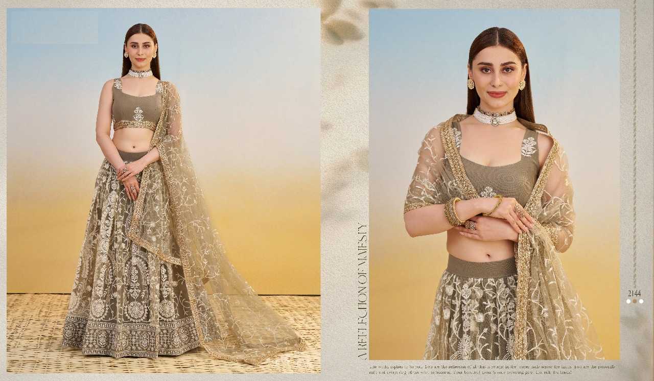NET LEHENGA CHOLI