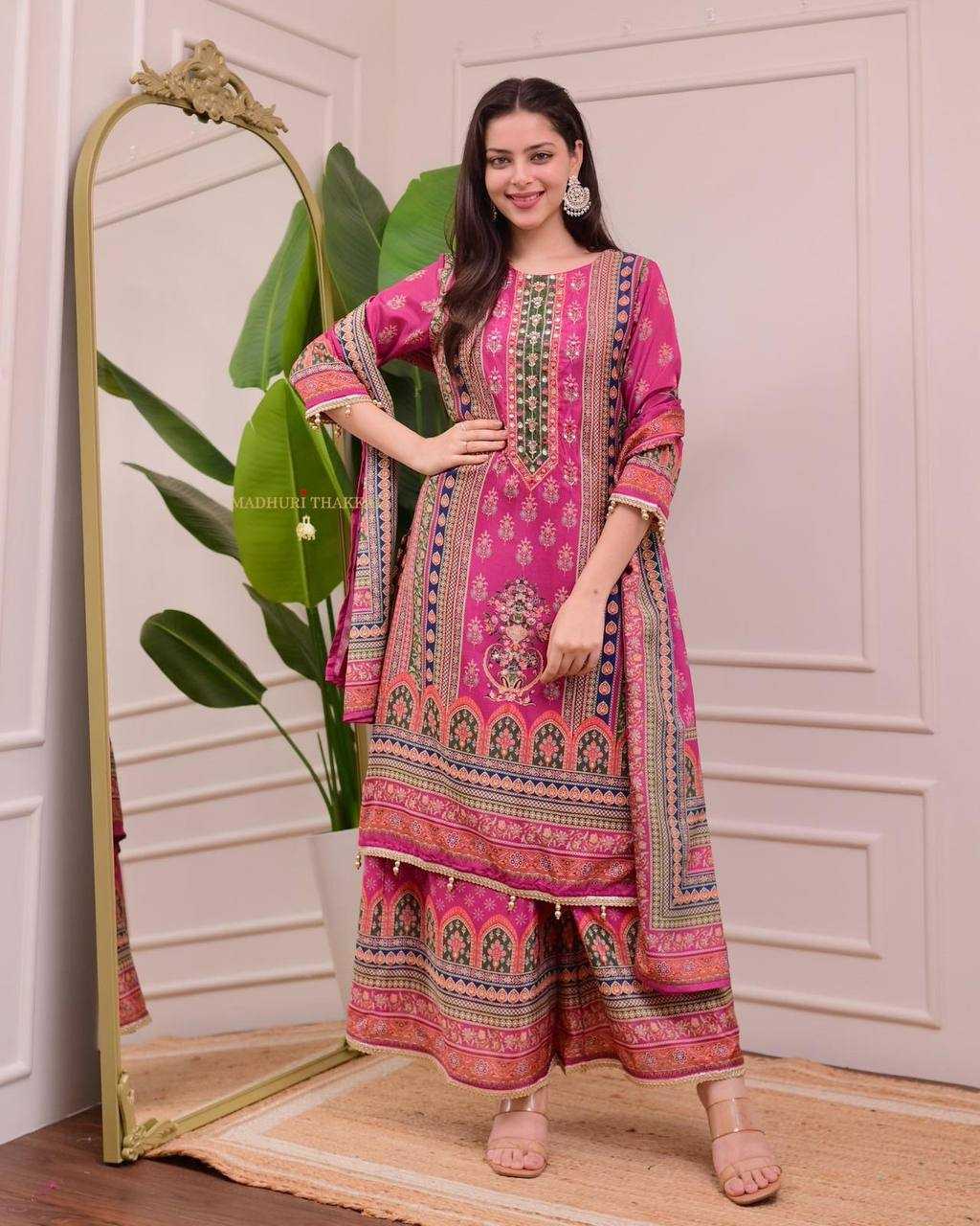 CHANDERI SUIT