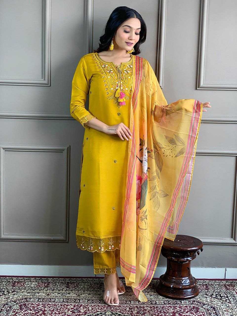 KURTI BOTTOM WITH DUPATTA