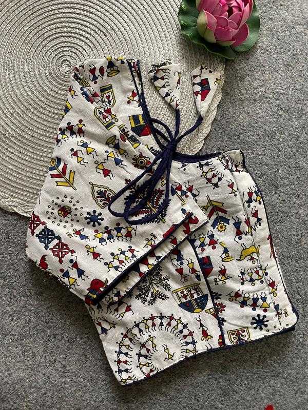 PRINTED BLOUSE