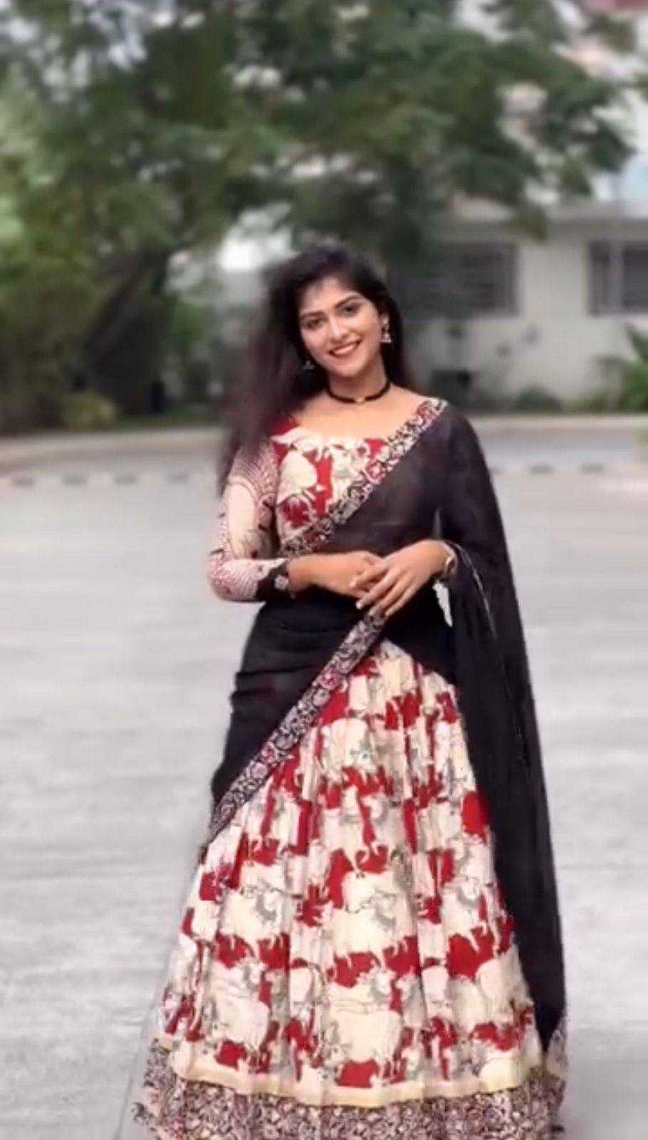 KALAMKARI LEHENGA