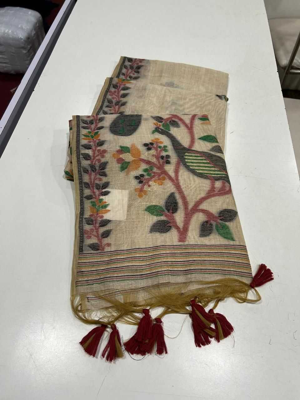 EMBROIDERED SAREES