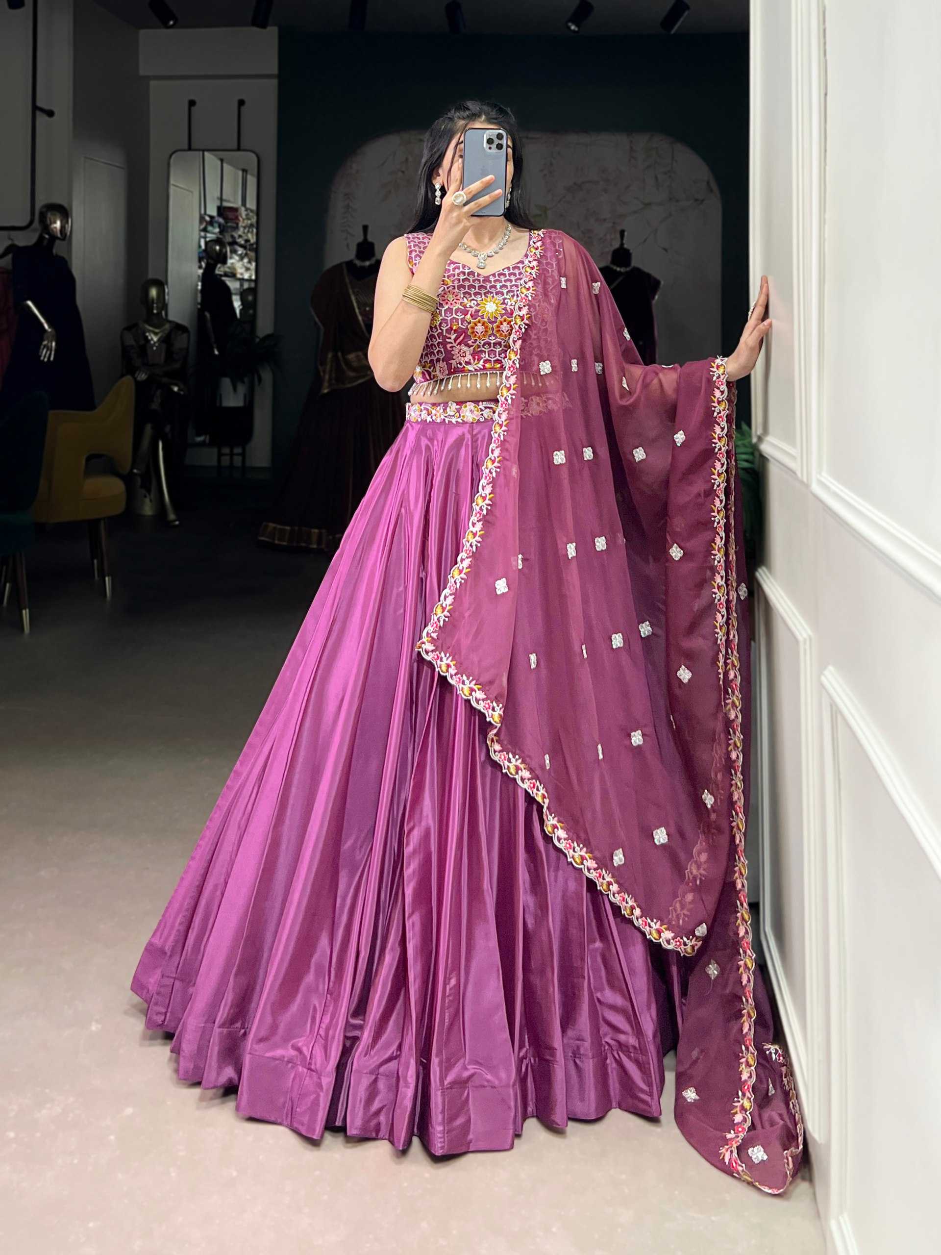 SILK LEHENGA