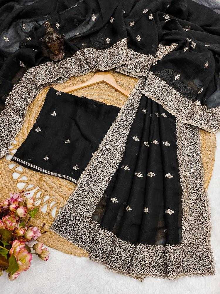 CUTWORK SAREE