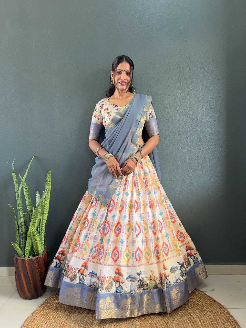 SILK LEHENGA