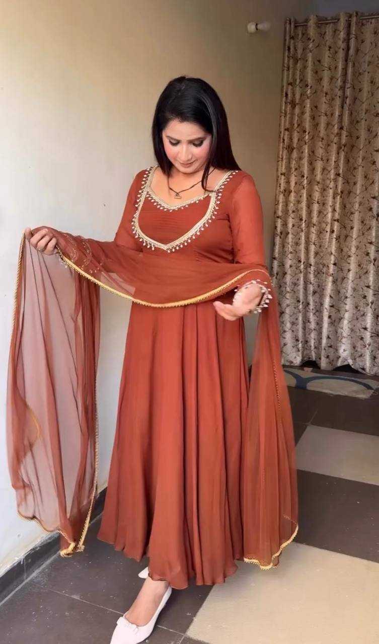 GOWN WITH DUPATTA